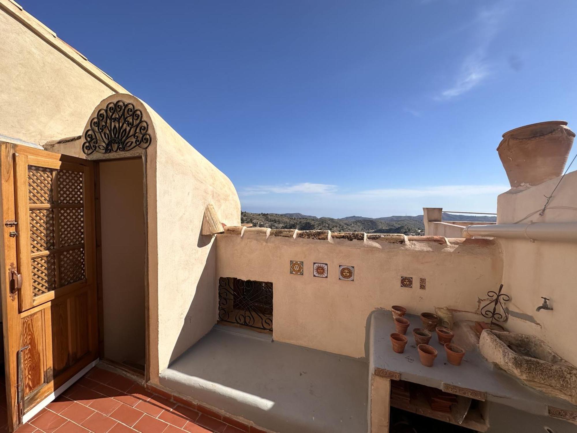 Casa Con Vistas Al Mar Y Patio De Buganvillas Aigues Exteriér fotografie
